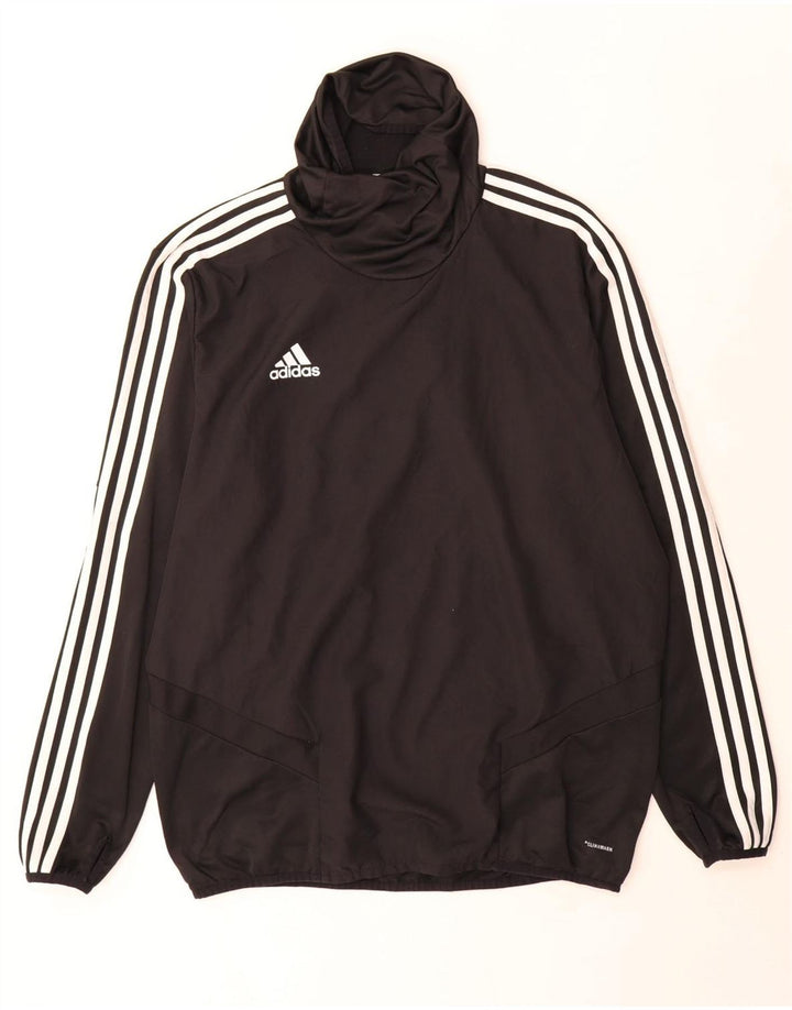 Adidas Uomo Climawarm Dolcevita Top Manica Lunga Grande Poliestere Nero