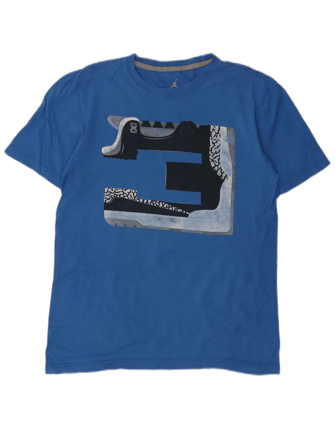 T-shirt grafica da uomo Jordan Top piccola blu