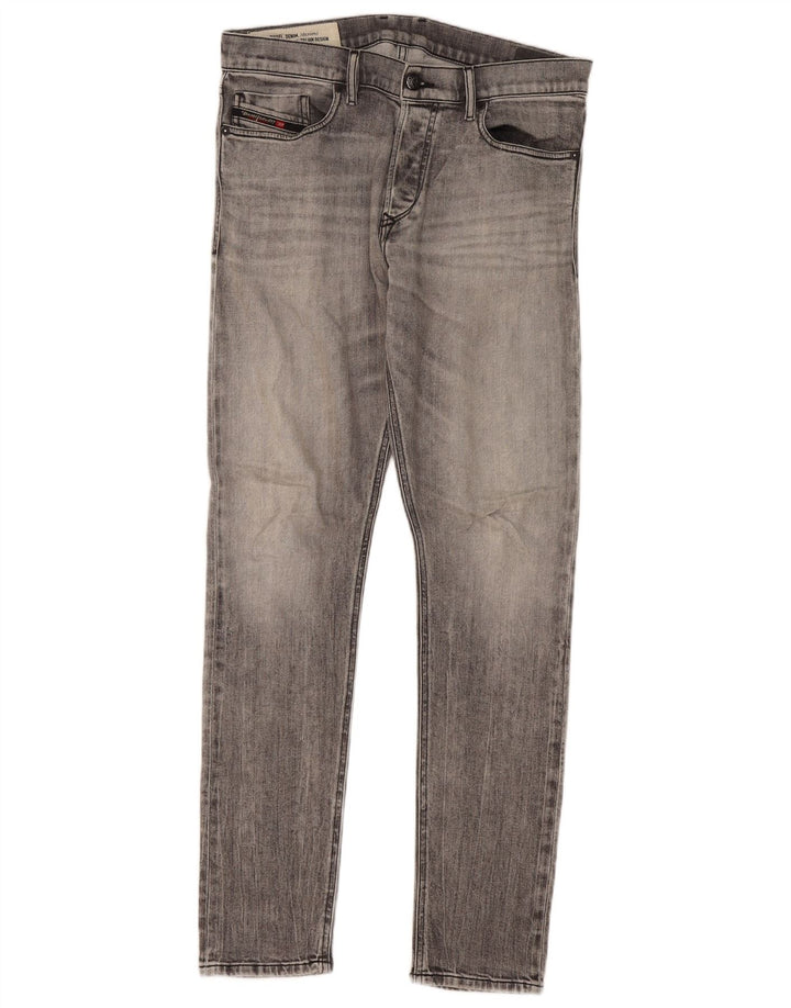Jeans slim da uomo Diesel W32 L32 cotone grigio