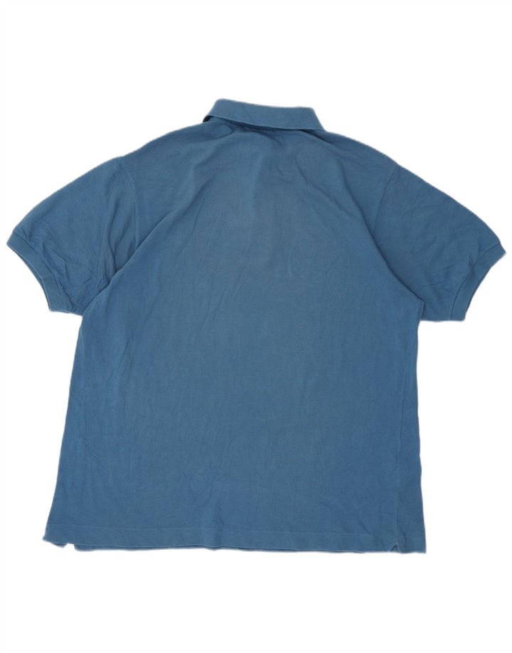 Polo da uomo Lacoste taglia 7 2XL cotone blu