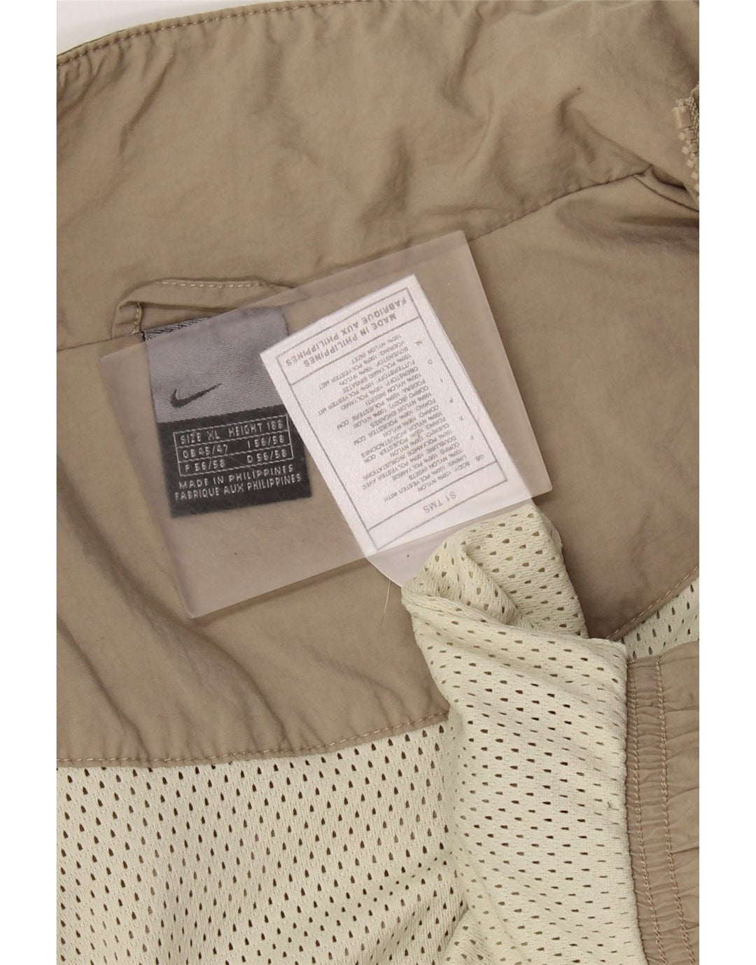 Giubbotto bomber da uomo Nike UK 45/47 XL nylon kaki