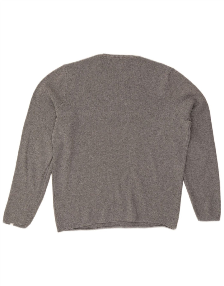 Maglione maglione girocollo da donna Marks & Spencer UK 14 Grigio medio