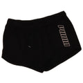 Pantaloncini sportivi con grafica PUMA da donna UK 14 Large Nero Poliestere