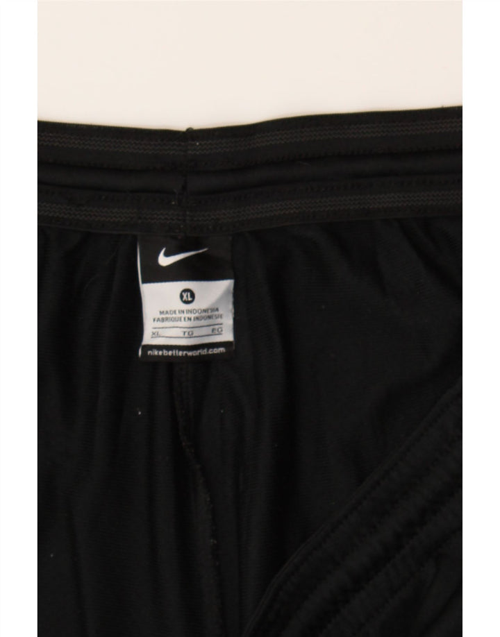 NIKE Mens Sport Shorts XL  Black Colourblock Polyester Vintage Nike and Second-Hand Nike from Messina Hembry 