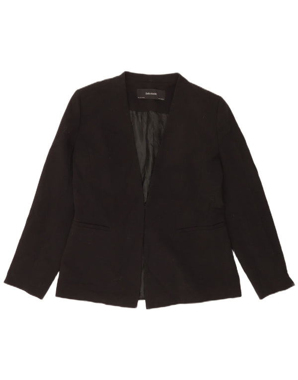 Giacca blazer da donna Zara UK 16 grande poliestere nero