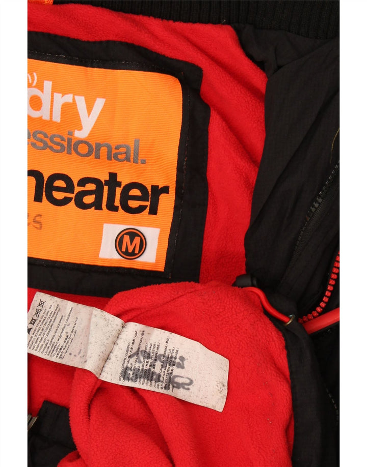 Giacca a vento grafica da uomo Superdry Windcheater UK 38 media nera