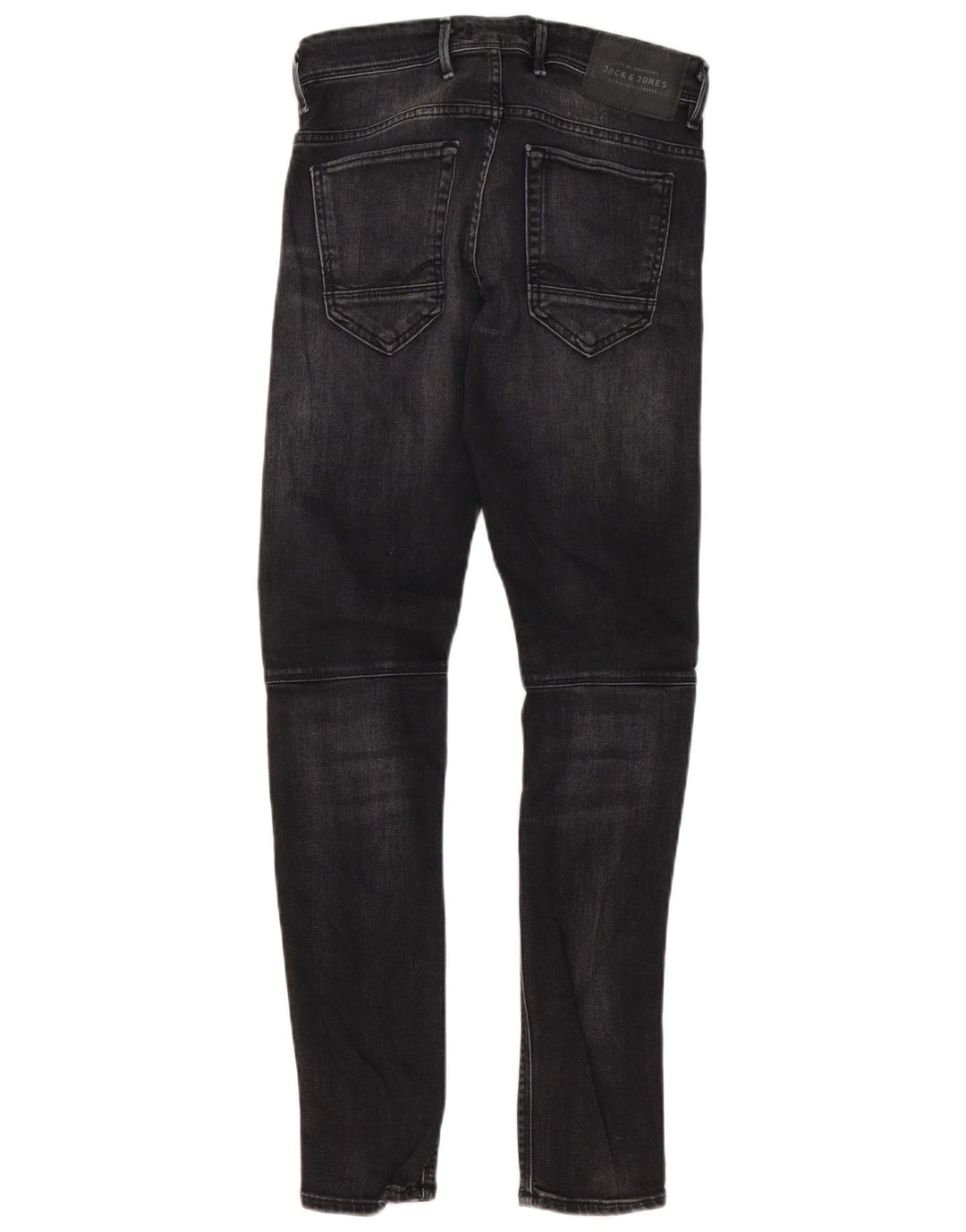 Jack & Jones Uomo GLENN Slim Jeans W29 L32 Cotone Nero