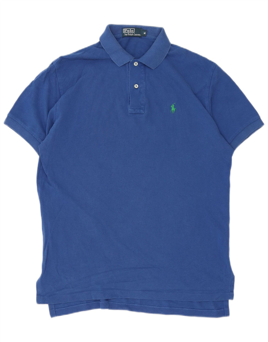 Polo Ralph Lauren da uomo in cotone blu medio