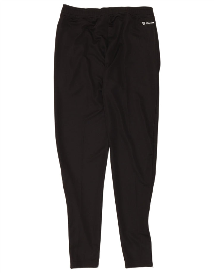 Pantaloni da tuta ADIDAS Aeroready da uomo piccoli in poliestere nero