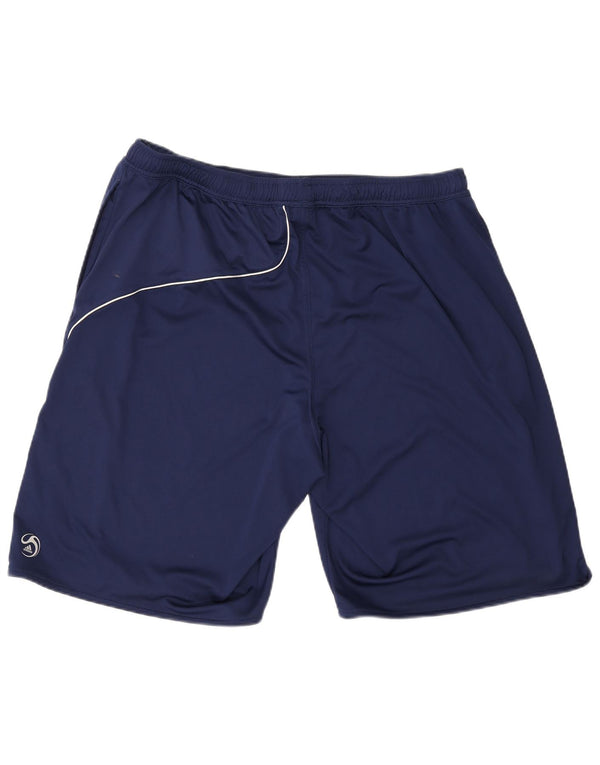 Pantaloncini sportivi Adidas Clima 365 Graphic da uomo 2XL Blu navy Colourblock
