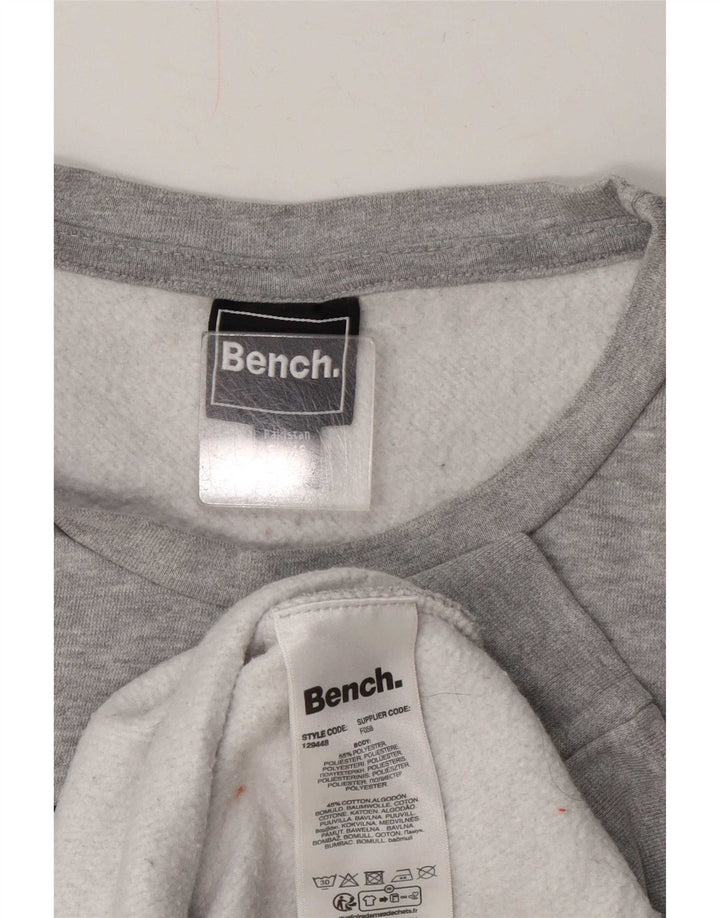 Felpa grafica da donna Bench UK 20 2XL Poliestere grigio
