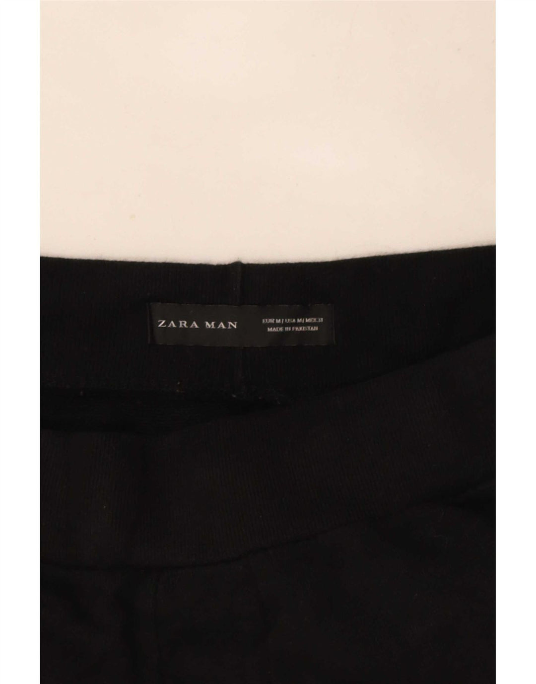 Pantaloni da tuta da uomo Zara Joggers medio poliestere nero