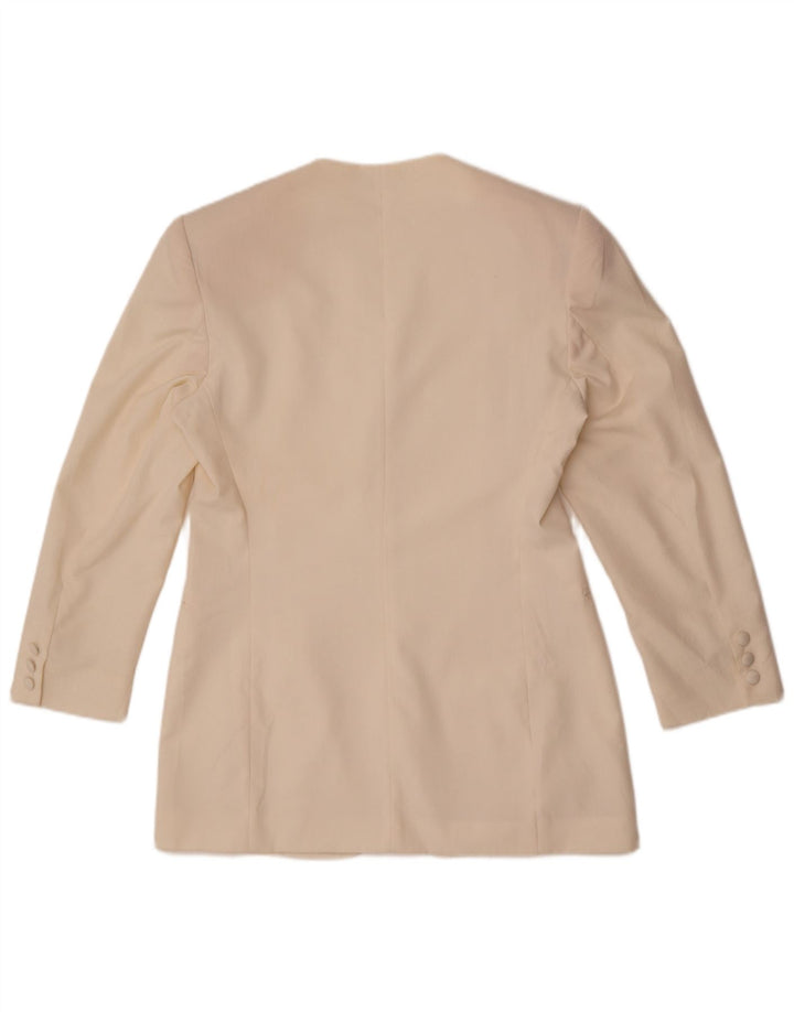Giacca blazer da donna Sportstaff IT 46 Large Poliestere bianco