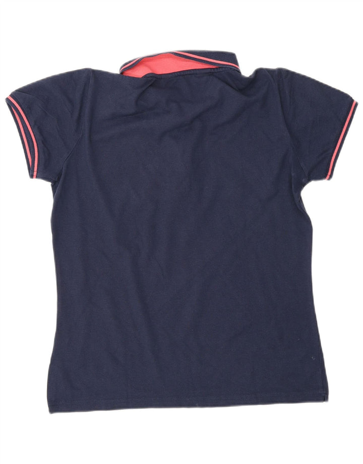 Polo da donna KAPPA UK 12 cotone blu navy medio