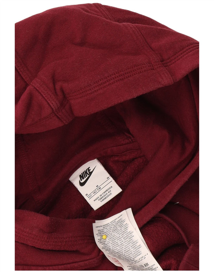 Felpa con cappuccio Nike da ragazzo, 10-11 anni, cotone marrone medio medio
