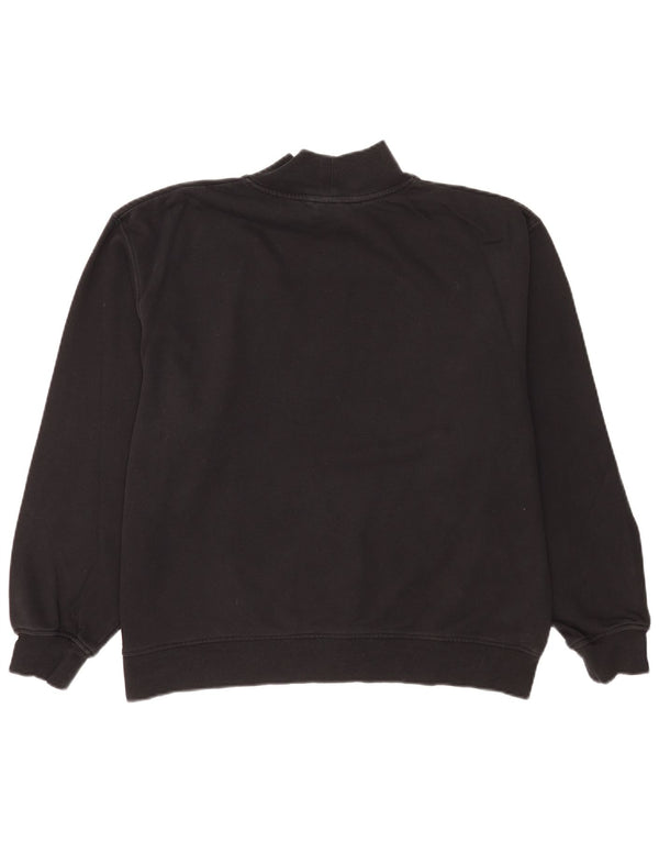 Felpa da uomo Oceansapart maglione medio cotone nero