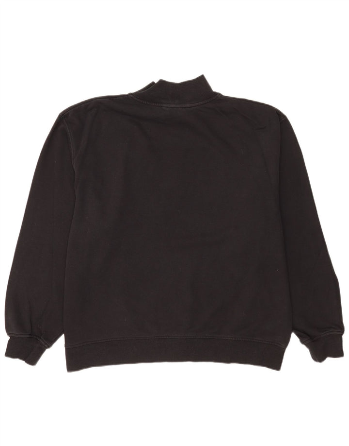 Felpa da uomo Oceansapart maglione medio cotone nero