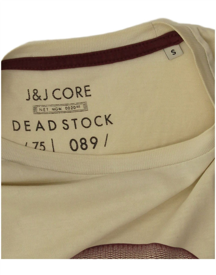 T-shirt grafica da uomo Jack & Jones Top piccola bianca
