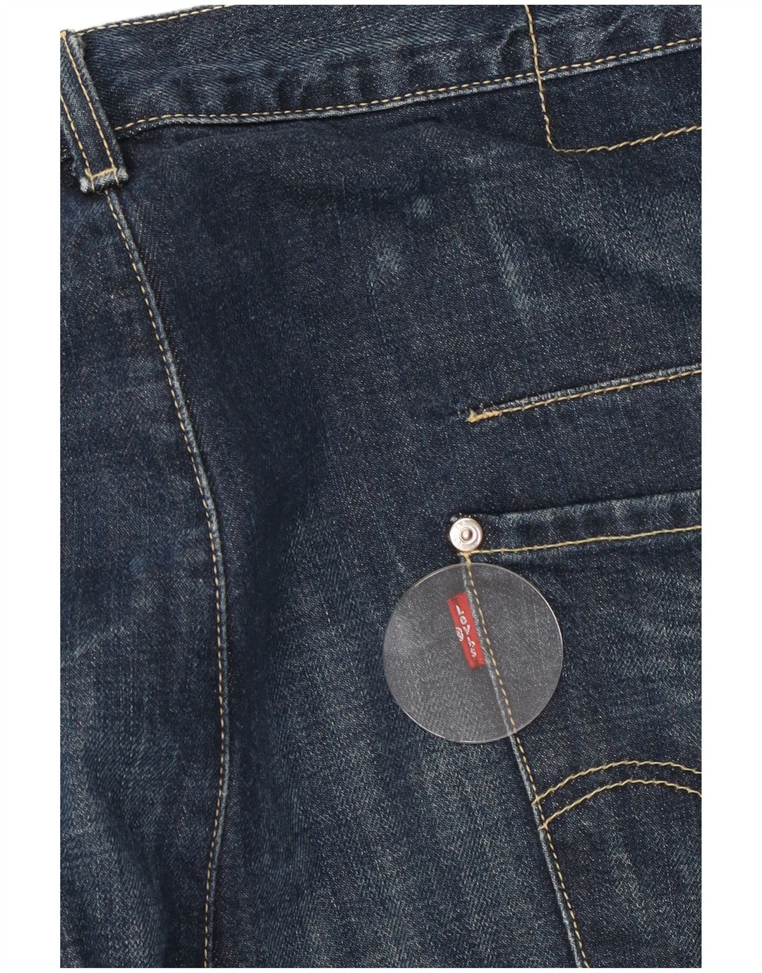 Jeans dritti da uomo Levi's W36 L32 blu navy