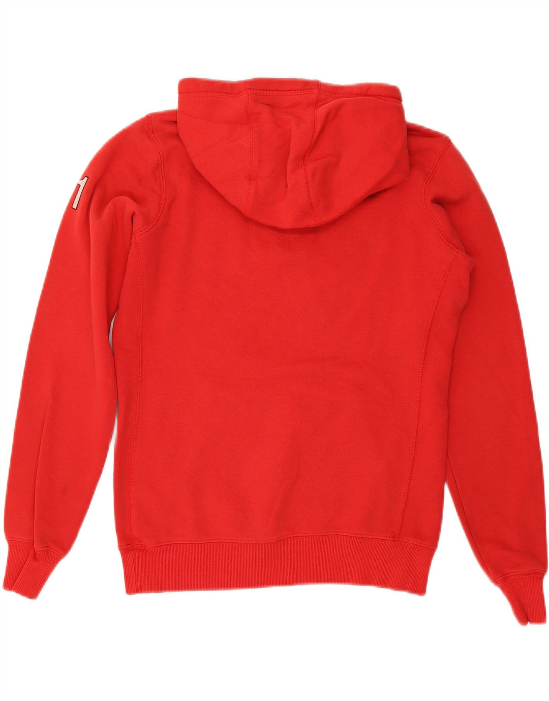 NIKE Mens Graphic Hoodie Jumper Medium Red Cotton Vintage Nike and Second-Hand Nike from Messina Hembry 