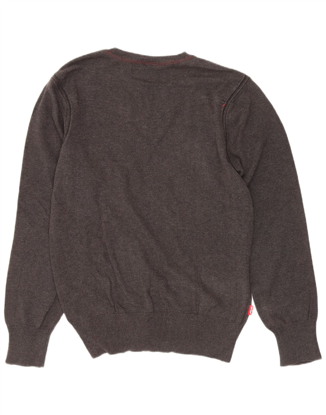 Maglione da uomo con scollo a V Levi's piccolo in cotone grigio