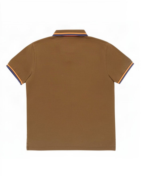 Polo Kappa da uomo XL in cotone kaki