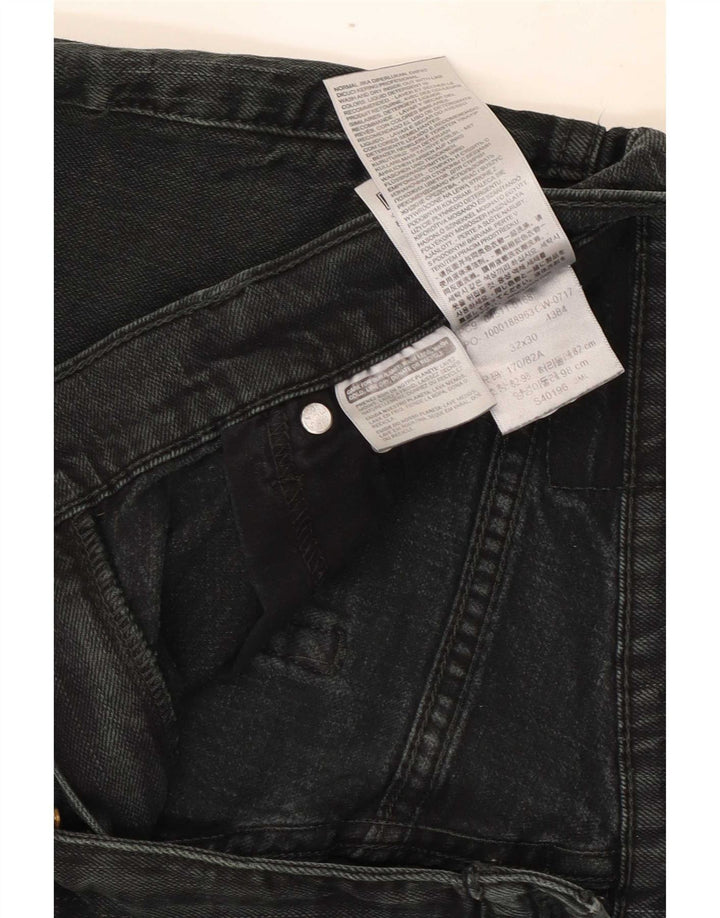 Jeans slim da uomo Levi's W32 L30 cotone grigio