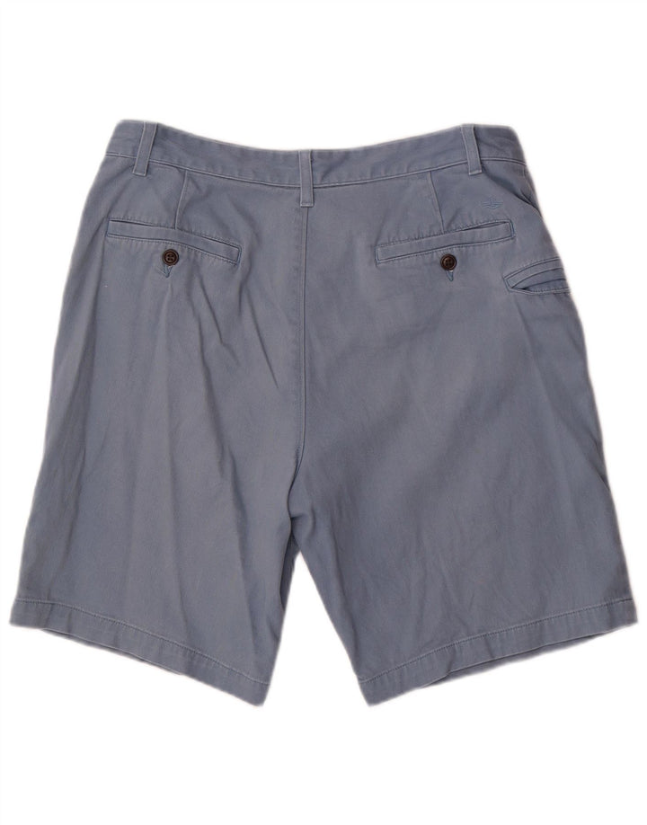 Pantaloncini cargo da uomo Dockers W34 grandi in cotone blu