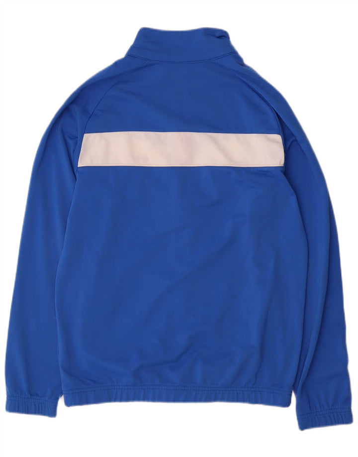 Giacca superiore della tuta da ragazzo Nike 13-14 anni XL Blu Colourblock Poliestere