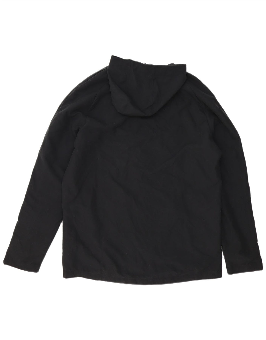 Giacca antipioggia con cappuccio grafico da uomo New Balance UK 40 grande poliestere nero