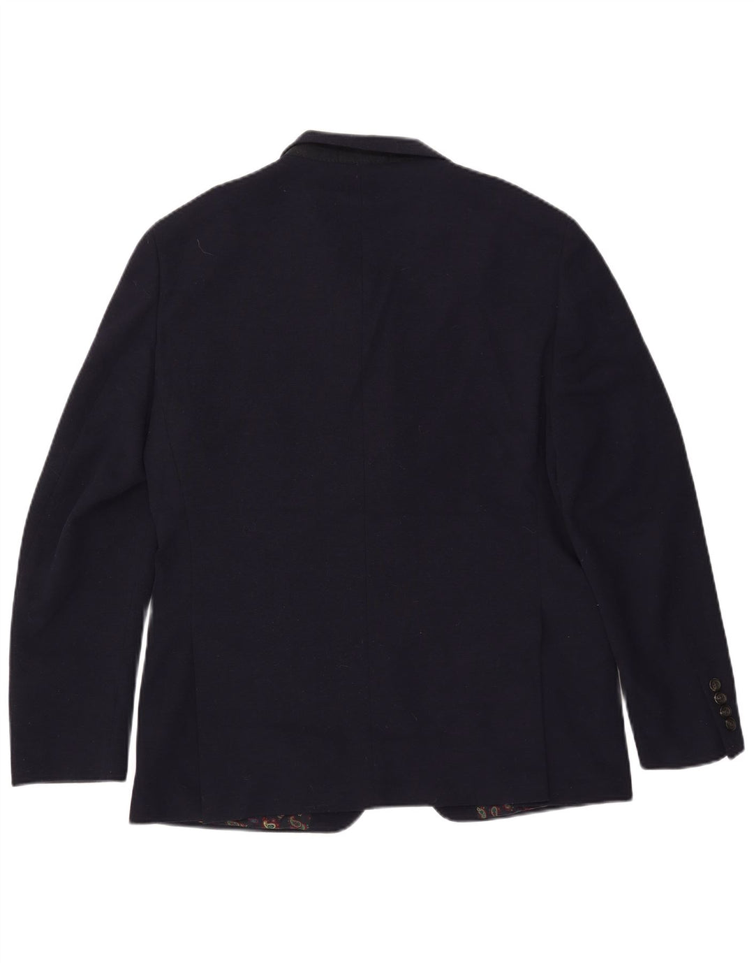 Giacca blazer da uomo a 2 bottoni Chaps UK 42 XL poliestere blu navy