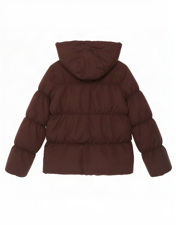 Giacca imbottita con cappuccio da donna Gap UK 10 piccola nera