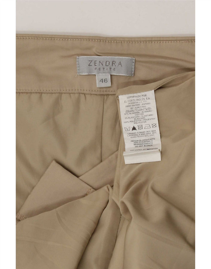 Minigonna da donna Zendra EU 46 XL W34 Cotone beige