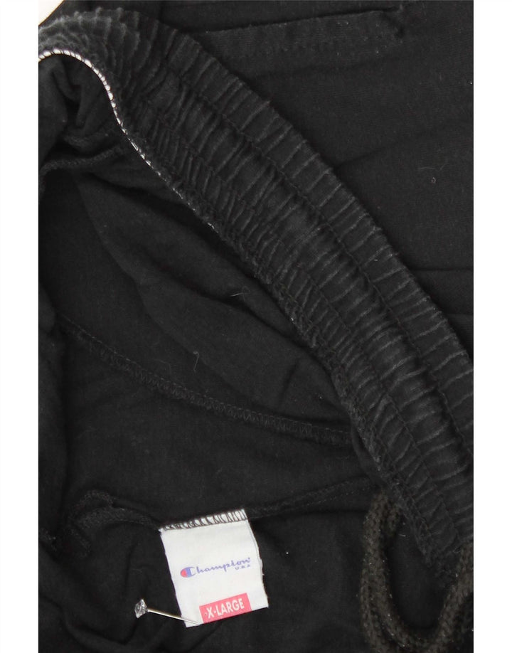 Pantaloni da tuta da uomo Champion XL in cotone nero
