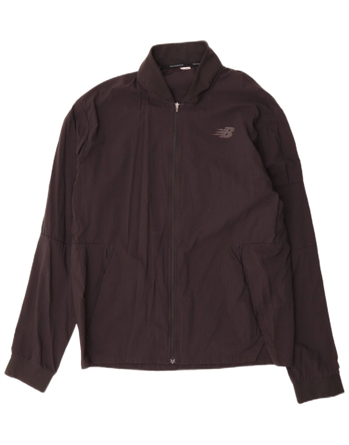 Giacca da tuta da uomo NEW BALANCE media nera