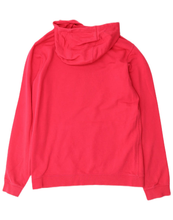 Maglione con cappuccio grafico NIKE da uomo in cotone rosa medio