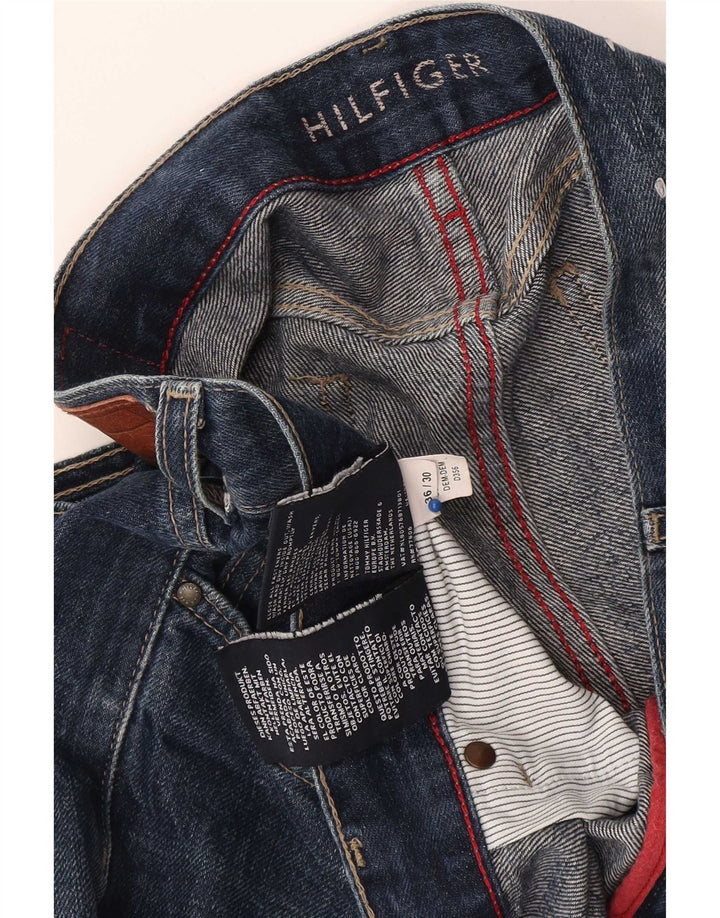 Jeans bootcut da uomo Tommy Hilfiger W36 L30 cotone blu