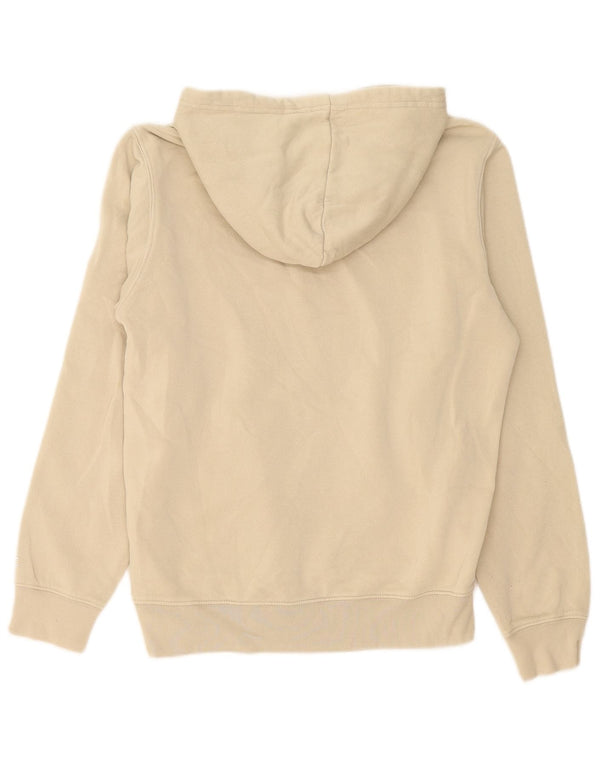 Felpa con cappuccio grafica da uomo Champion Small Beige