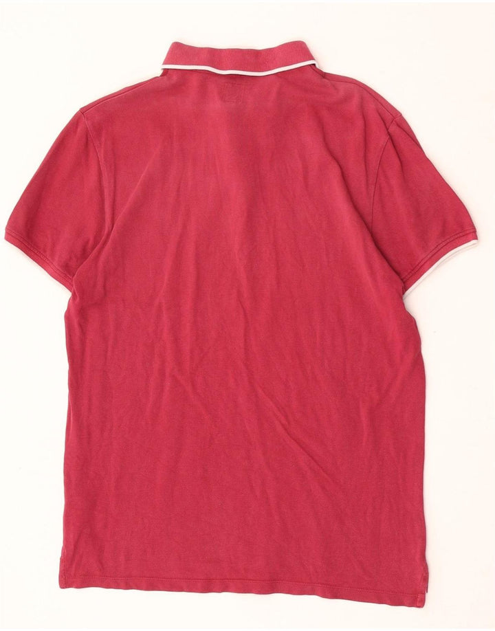 Polo da uomo Jack Wills grande in cotone bordeaux