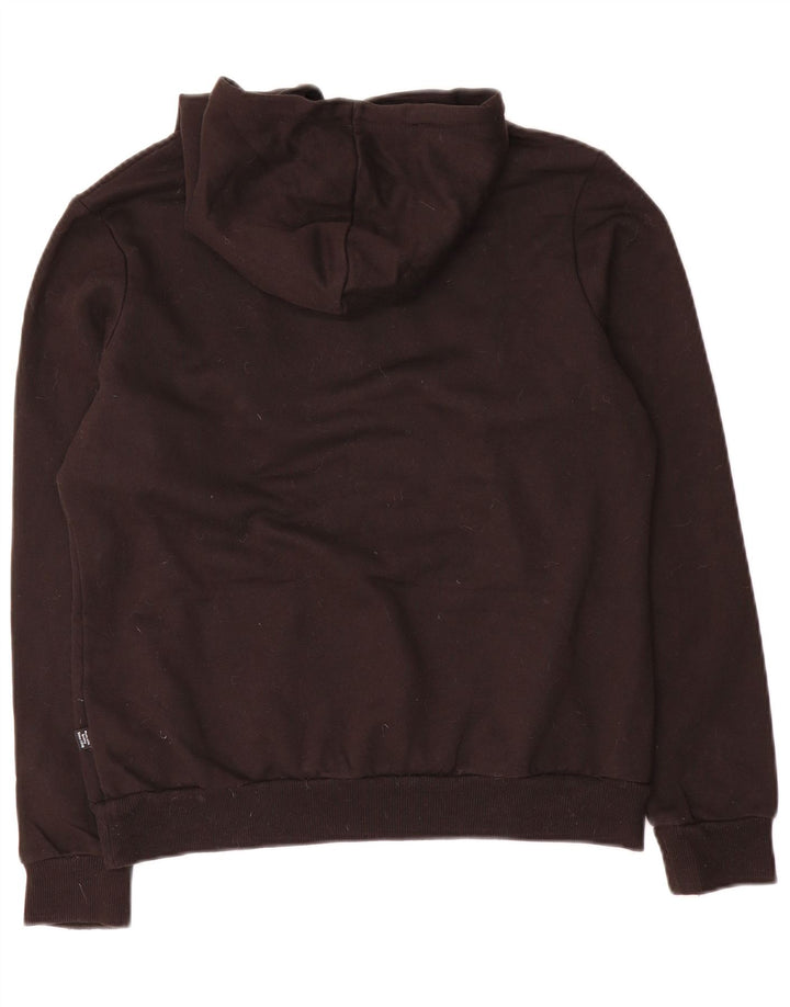 Felpa con cappuccio grafica da donna Puma UK 14 media nera