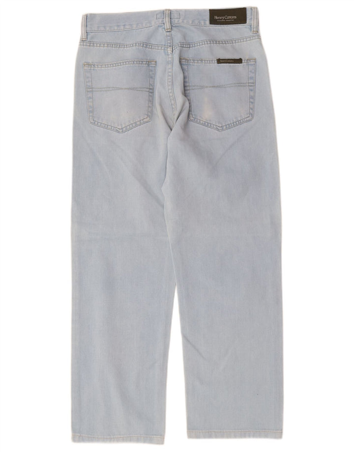 Jeans dritti da donna Henry Cottons W31 L26 cotone blu