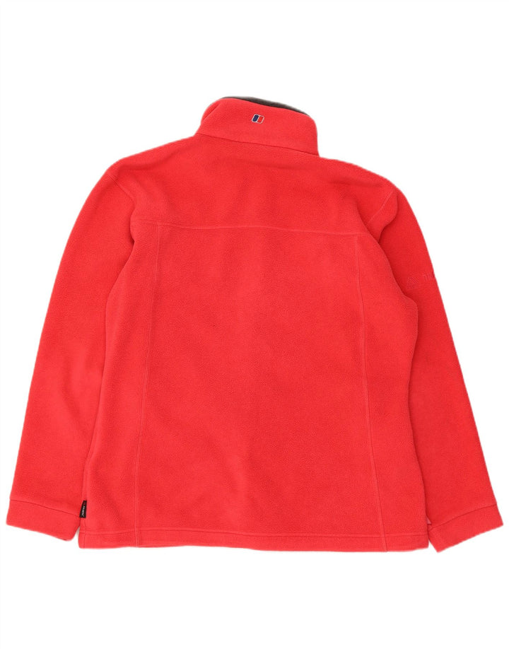 Giacca in pile da donna Berghaus UK 14 grande poliestere rosso