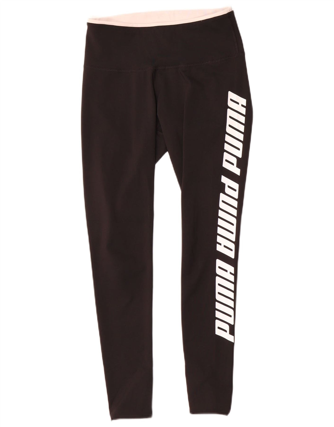 Leggings grafici da donna Puma UK 10 Small Nero Poliestere