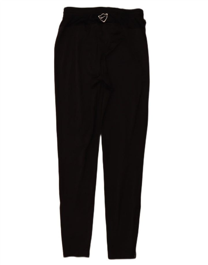 NIKE Womens Dri Fit Tracksuit Trousers UK 10 Small  Black