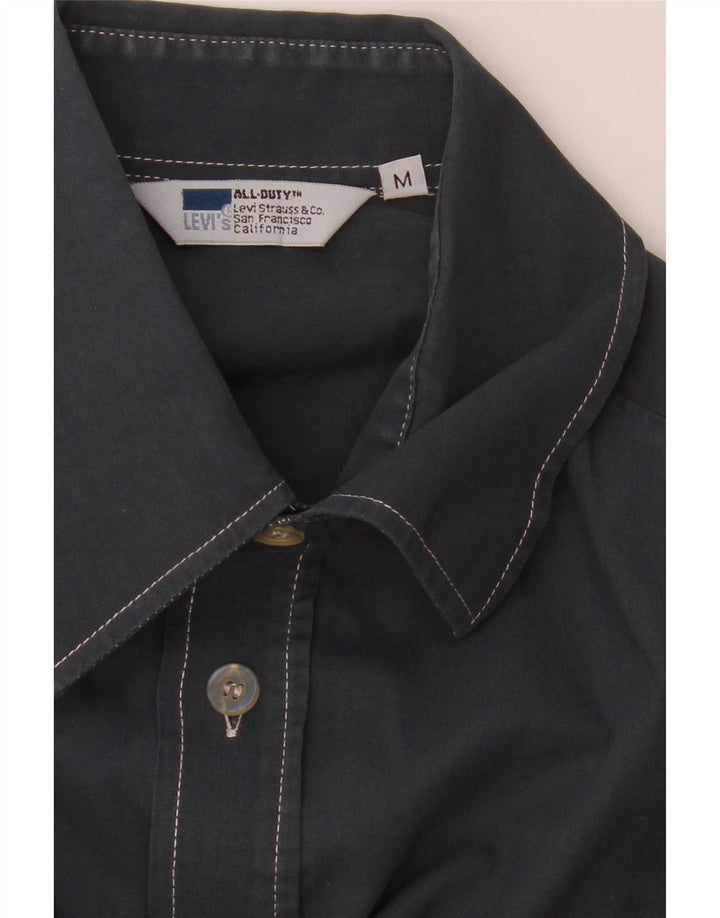 Camicia a maniche corte da uomo Levi's grigio medio