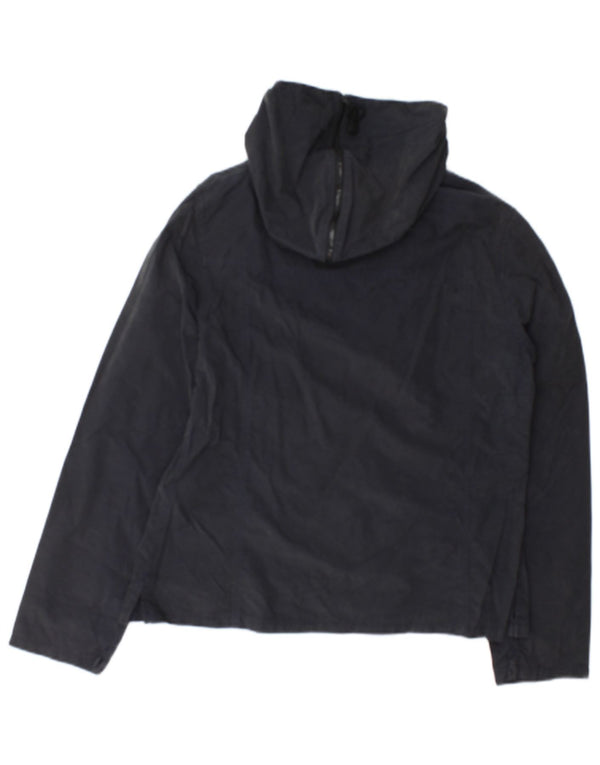Giubbotto bomber con cappuccio per ragazze Rifle, 11-12 anni, grande, blu navy
