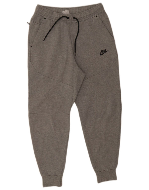 Pantaloni da tuta da uomo Nike Joggers piccoli in cotone grigio