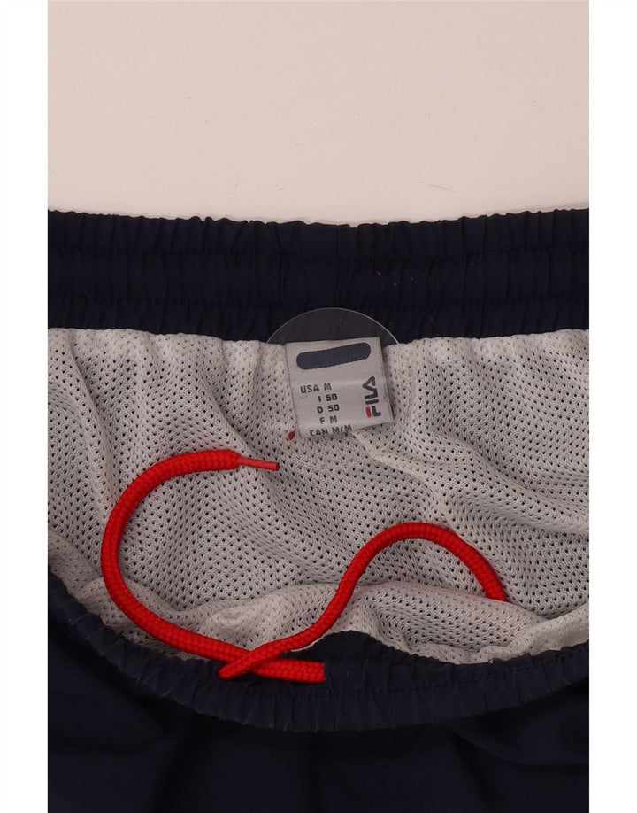 Pantaloncini da bagno Fila da uomo medi blu navy