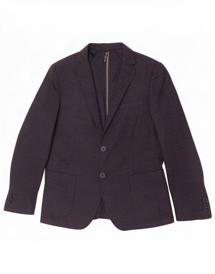 Giacca blazer a 2 bottoni da uomo Liu Jo IT 50 Large in poliestere blu navy