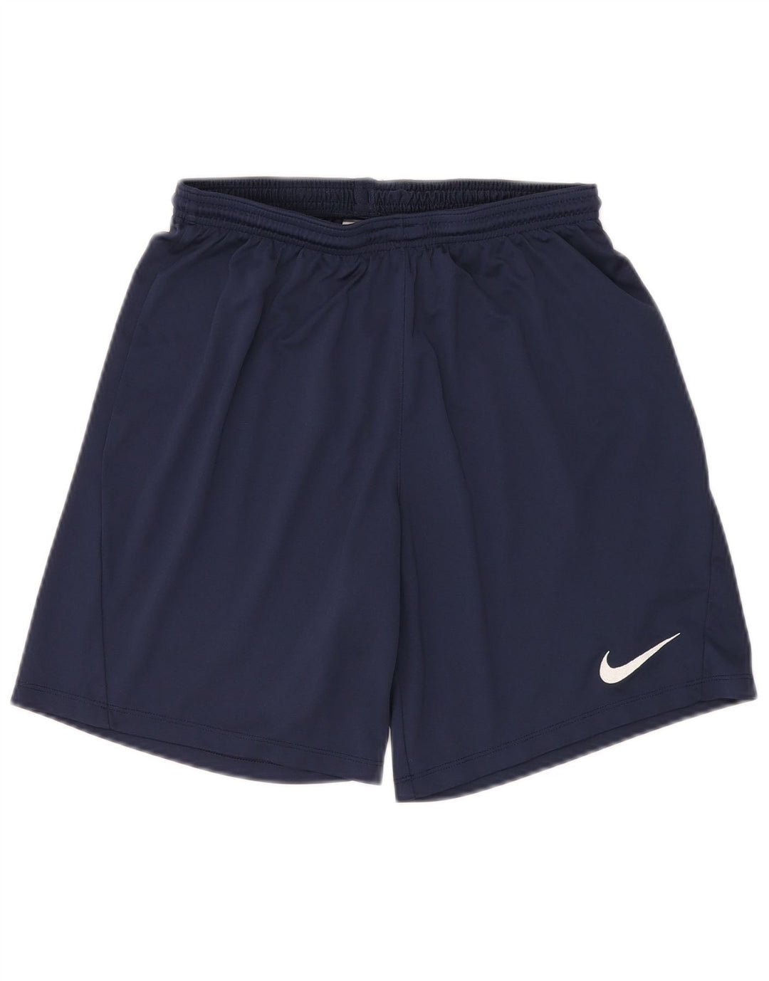NIKE Pantaloncini sportivi da uomo Dri Fit Slim Fit Large in poliestere blu navy
